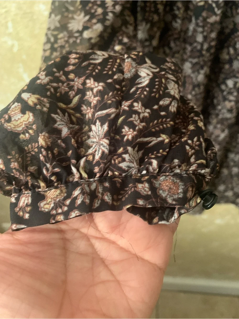 Zara sheer floral